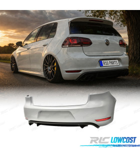 PARAURTI POSTERIORE VOLKSWAGEN VW GOLF 6 08-12 LOOK GTI