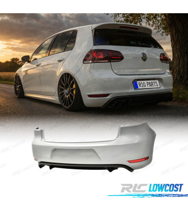 PARAURTI POSTERIORE VOLKSWAGEN VW GOLF 6 08-12 LOOK GTI