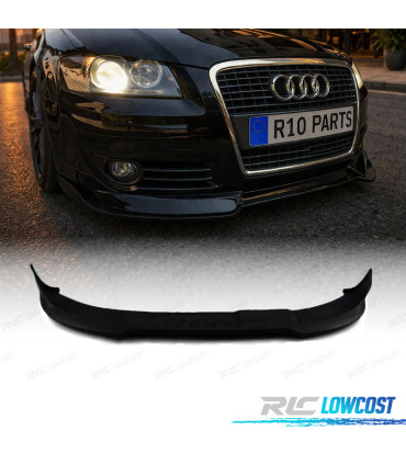 SPOILER LABBRO ANTERIORE AUDI A3 8P 8PA 03-08 LOOK S3