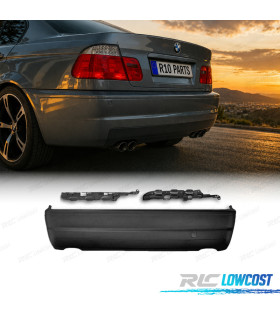 PARAURTI POSTERIORE BMW E46 BERLINA 98-05 DOPPIA USCITA