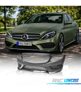 PARAURTI ANTERIORE MERCEDES CLASSE C W205 14-18 LOOK AMG PDC
