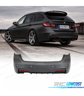 PARAURTI POSTERIORE BMW F31 TOURING LOOK M PERFORMANCE PDC USCITA SINISTRA