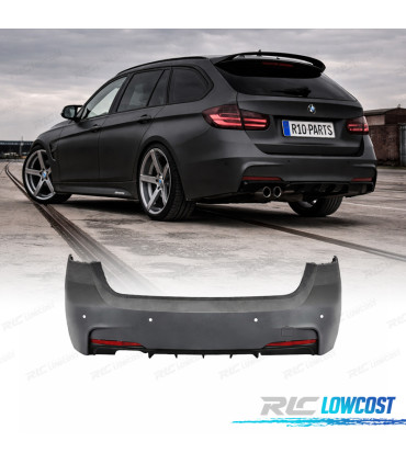 PARAURTI POSTERIORE BMW F31 TOURING LOOK M PERFORMANCE PDC USCITA SINISTRA