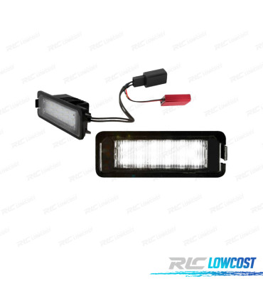 LUCI TARGA A LED PER VOLKSWAGEN VW GOLF V 05-08