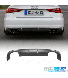 DIFFUSORE AUDI A3 8V SPORTBACK 13-15 LOOK S3