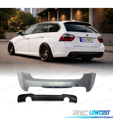 PARAURTI POSTERIORE BMW E91 TOURING 05-08 LOOK M 335i PDC