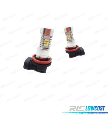 KIT LAMPADE LED ANABBAGLIANTI H8 60 WATT CANBUS