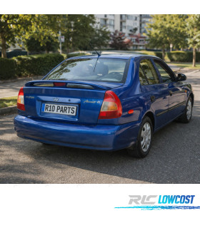 SPOILER ALETTONE HYUNDAI ACCENT 4P 99-03 + LUCE DI STOP