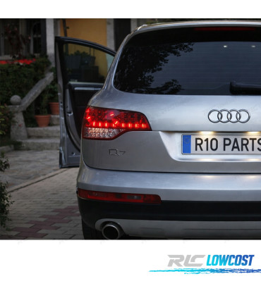FANALI AUDI Q7 05-09 LED ROSSO CROMATO