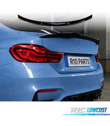 SPOILER BMW F82 M4 M PERFORMANCE NERO LUCIDO IN ABS