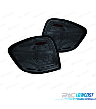 FANALI MERCEDES W164 09-11 A LED BAR SCURI