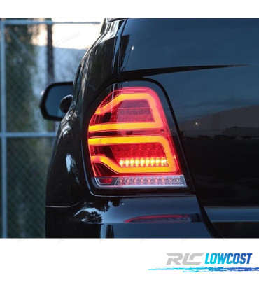 FANALI MERCEDES W164 09-11 A LED BAR SCURI