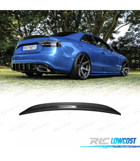 SPOILER AUDI A5 COUPE 07-16 LOOK RS5 CARBONIO