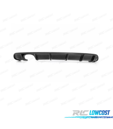 DIFFUSORE AUDI A3 8PA SPORTBACK 08-12 LOOK S3 DOPPIA USCITA