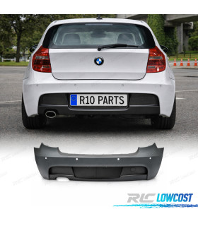 PARAURTI POSTERIORE BMW E81 E87 04-11 LOOK M PDC ABS