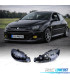 FARI PEUGEOT 206 98-06 NERO H4 OEM