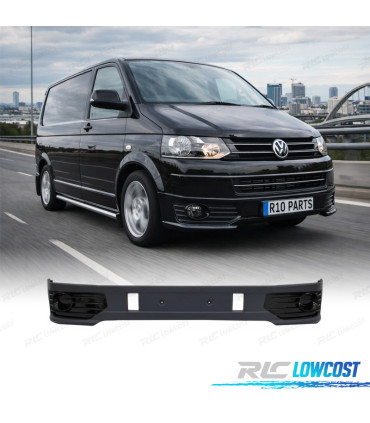 SPOILER ANTERIORE VOLKSWAGEN VW T5 TRANSPORTER 03-10 10-15 LOOK SPORTLINE IN ABS