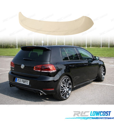 SPOILER ALETTONE VOLKSWAGEN VW GOLF 6 08-12 LOOK GTI