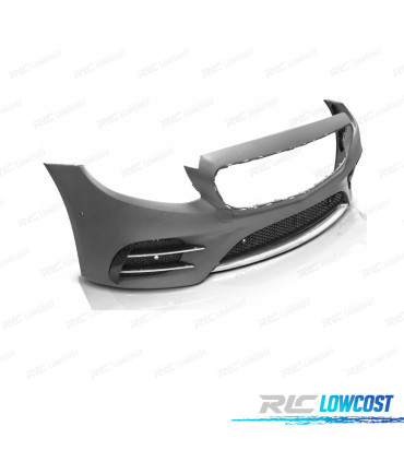 PARAURTI ANTERIORE PER MERCEDES W213 16-18 LOOK E43 AMG PDC