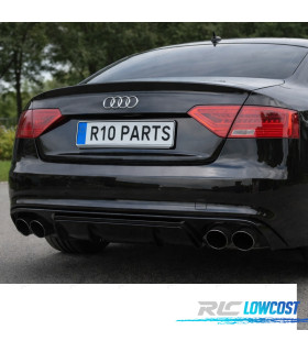 DIFFUSORE AUDI A5 B8 B81 COUPE CABRIO 11-16 LOOK RS5