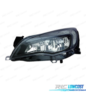 FANALE SIN OPEL ASTRA J 5P 10-15 4P 12- CON LUCE DIURNA FONDO NERO