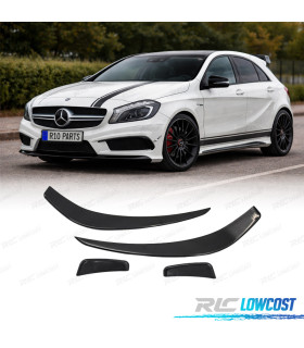 LINGUETTE LATERALI PARAURTI MERCEDES CLASSE A W176 KIT AERO LOOK A45