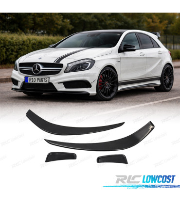 LINGUETTE LATERALI PARAURTI MERCEDES CLASSE A W176 KIT AERO LOOK A45