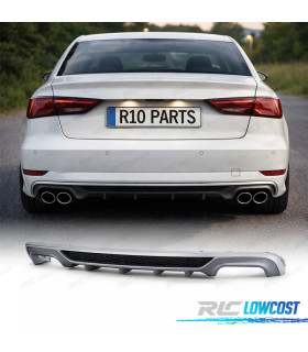 DIFFUSORE PER AUDI A3 8V 16-20 LOOK S3