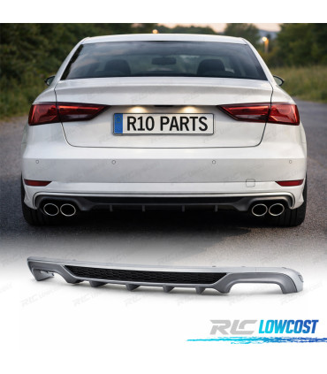 DIFFUSORE PER AUDI A3 8V 16-20 LOOK S3