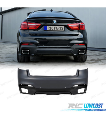 PARAURTI POSTERIORE BMW X6 F16 14-19 LOOK M PDC