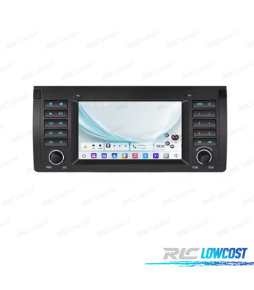 RADIO NAVIGATORE 7" BMW X5 E53 99-06 USB GPS TATTILE HD
