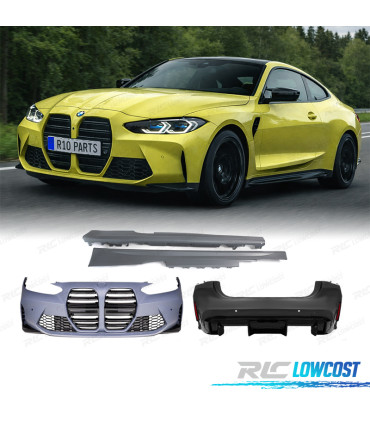 KIT CARROZZERIA BMW G22 COUPE 20-24 LOOK M4 PDC ASSISTENTE PARCHEGGIO ACC