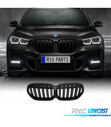 GRIGLIA BMW X1 F48 LCI19-22 NERO OPACO