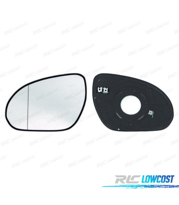 VETRO SPECCHIO + BASE SINISTRA HYUNDAI I30 07-12 ASPHERICO