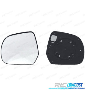 VETRO SPECCHIO + BASE DESTRA NISSAN MICRA 11-17 CONVESSO