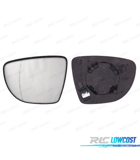 VETRO SPECCHIO + BASE SINISTRA RENAULT CAPTUR 13-20 ASPHERICO