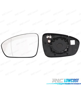 VETRO SPECCHIO + BASE SINISTRA RENAULT CLIO 19-23 ASPHERICO
