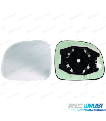 VETRO SPECCHIO + BASE DESTRA FIAT PANDA 09-