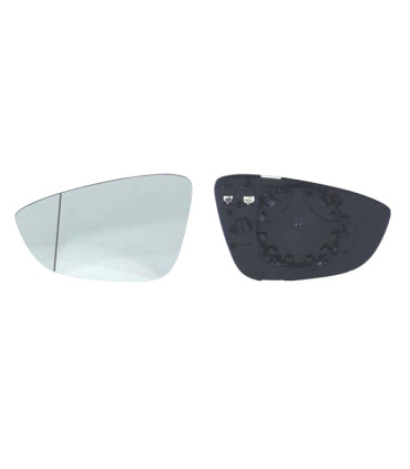 VETRO SPECCHIO + BASE DESTRA VOLKWAGEN VW NEW BEETLE 11-16 ASFERICO