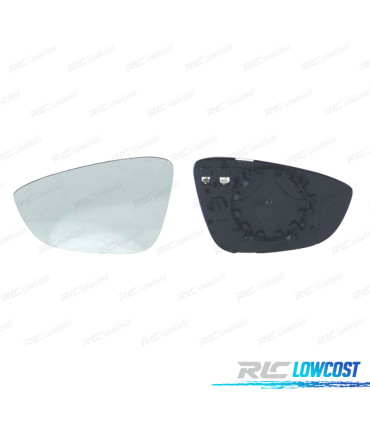 VETRO SPECCHIO + BASE SINISTRA VOLKSWAGEN VW SCIROCCO 08-17