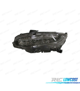 FARO SINISTRO HONDA CIVIC 4 5P 17- LED