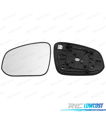 VETRO SPECCHIO + BASE SINISTRA TOYOTA RAV-4 12-18 CONVESSO