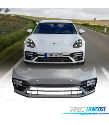 PARAURTI ANTERIORE PORSCHE PANAMERA 13-16 LOOK TURBO 971 + LUCI DIURNE