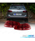 FANALI VOLKSWAGEN VW TOUAREG 11-18 LED ROSSO AFFUMICATO