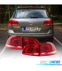 FANALI VOLKSWAGEN VW TOUAREG 11-18 LED ROSSO CROMATO