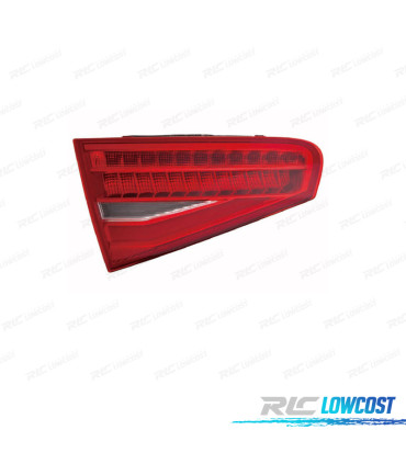 FANALE SX AUDI A4 AVANT 11-15 BIANCO ROSSO