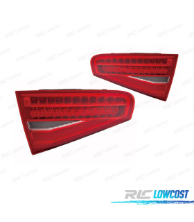 FANALI AUDI A4 AVANT 11-15 BIANCO ROSSO