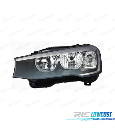 FARO SINISTRO BMW X3 F25 14-17 NERO