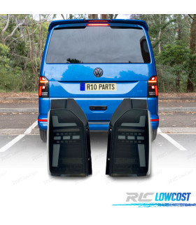 FANALI VOLKSWAGEN VW T6 15-19 LOOK T6.1 NERO AFFUMICATO
