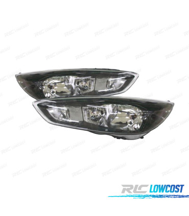 FARI FORD FOCUS MK3 14-17 NEGRO